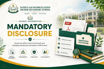 Sathya Saai Matric Higher Secondary School